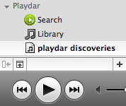 Playdar Service Pane